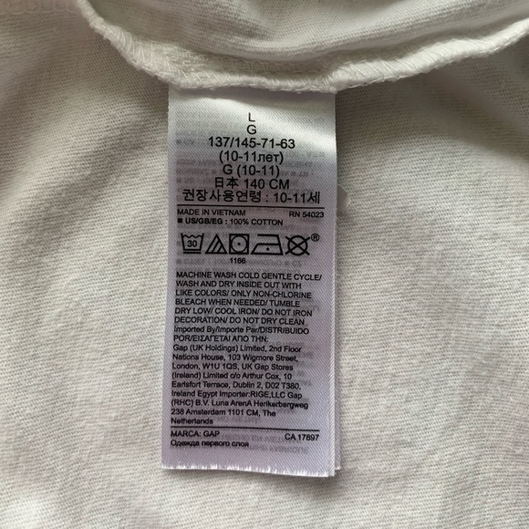 Gap x Disney Girl’s T-Shirt - Picture 2 of 2